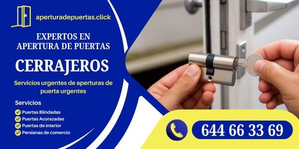 Cerrajería urgente para abrir puertas en Alicante